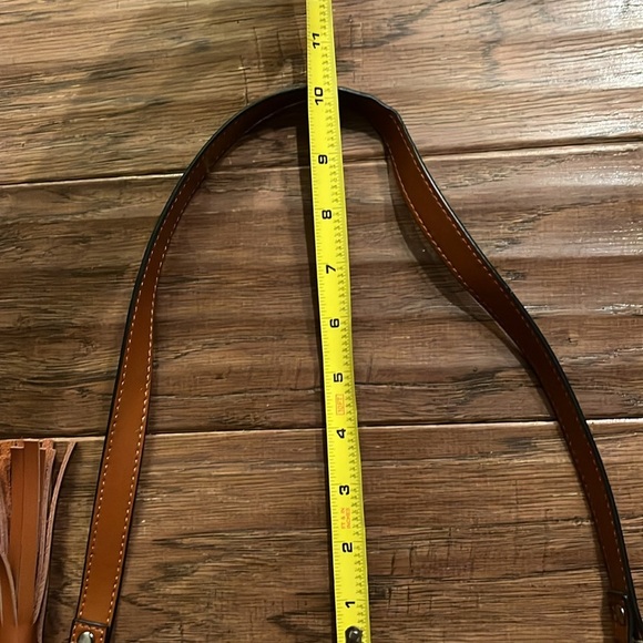 HESHE Brown Shoulder Purse - Picture 11 of 11